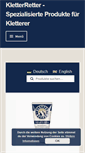 Mobile Screenshot of kletterretter.com